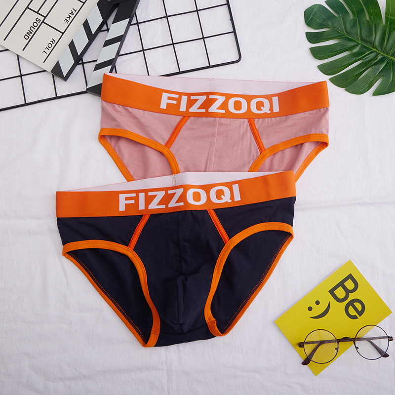 Slipuri bărbați din bumbac, talie medie, respirabile, stil sport