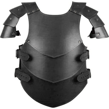 Kožni oklop za cosplay za odrasle – Viking ratnik, srednjovjekovni renesansni stil, ljeto 2024