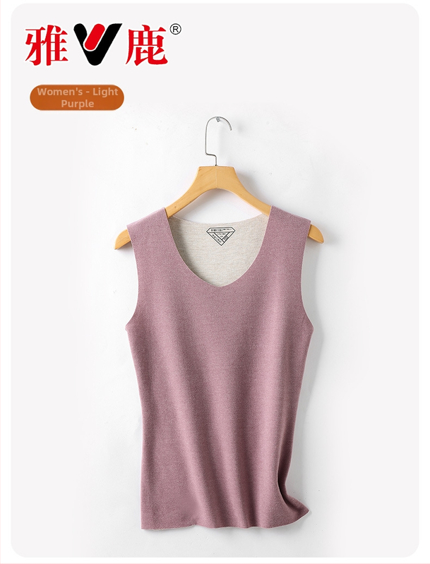 Termalna majica od svile i vune Yalu, unisex, dvostrano četkani bez šavova, osnovni sloj za jesen i zimu
