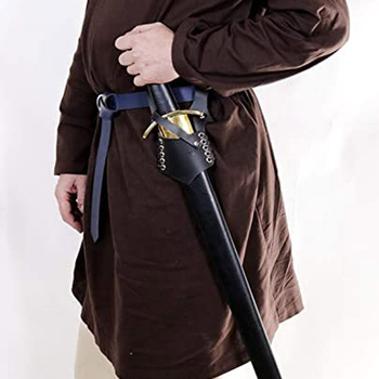 Középkori bőr kardhüvely, felnőtteknek, 2025 tavasz, kód p36