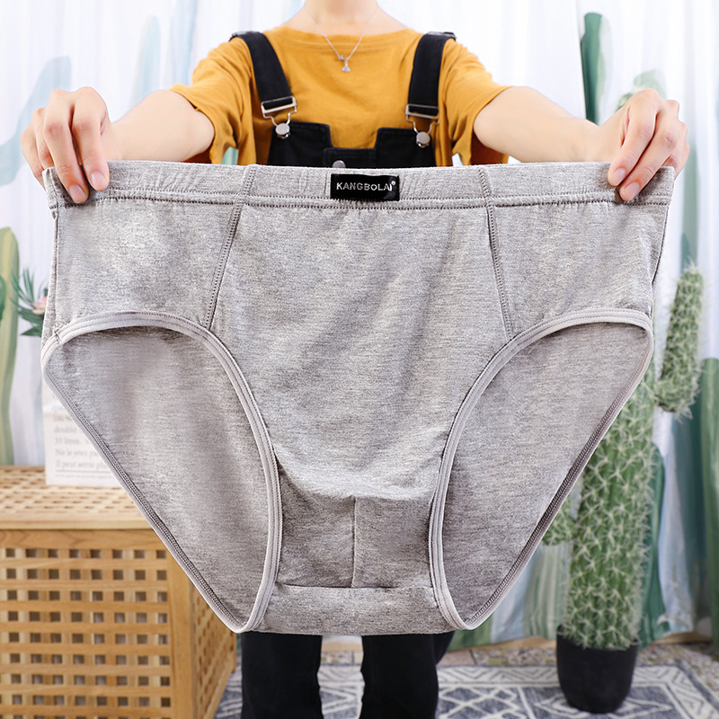 Plus-size muške bokserice od bambusovih vlakana-modal, crvene, širokog kroja, prozračne