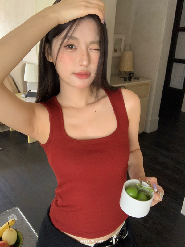 Top camisolă, croială slim, lungime scurtă, monocrom, amestec viscose-spandex, Toamnă 2025