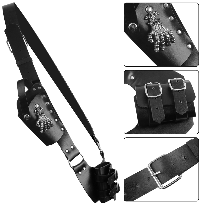 Curea de armă pentru cavaler medieval Viking — recuzită cosplay, pentru adulți, primăvara 2024