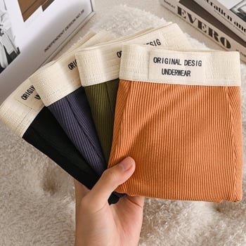 Boxeri bărbați din bumbac, confort respirabil, talie medie, patru anotimpuri, 90–95% bumbac, căptușeală din viscoză 90–95%