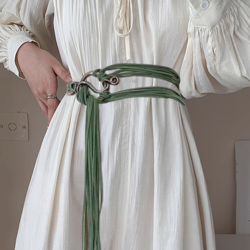 Srednjovjekovni križni pojas, iznimno dugački užadni pojas za cosplay Viking Troll – dodatak za kostim za odrasle, ljeto 2025