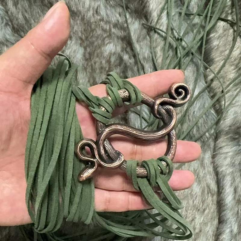 Srednjovjekovni križni pojas, iznimno dugački užadni pojas za cosplay Viking Troll – dodatak za kostim za odrasle, ljeto 2025