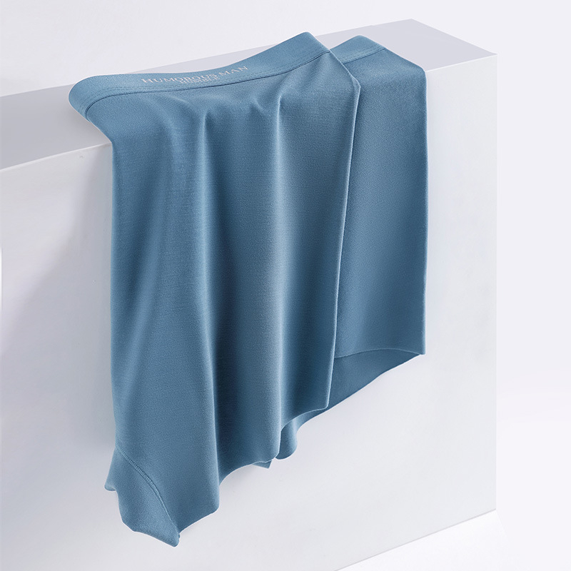 Boxer bărbătești din Lenzing Modal, 120 bucăți, talie medie, uni, căptușeală din Modal