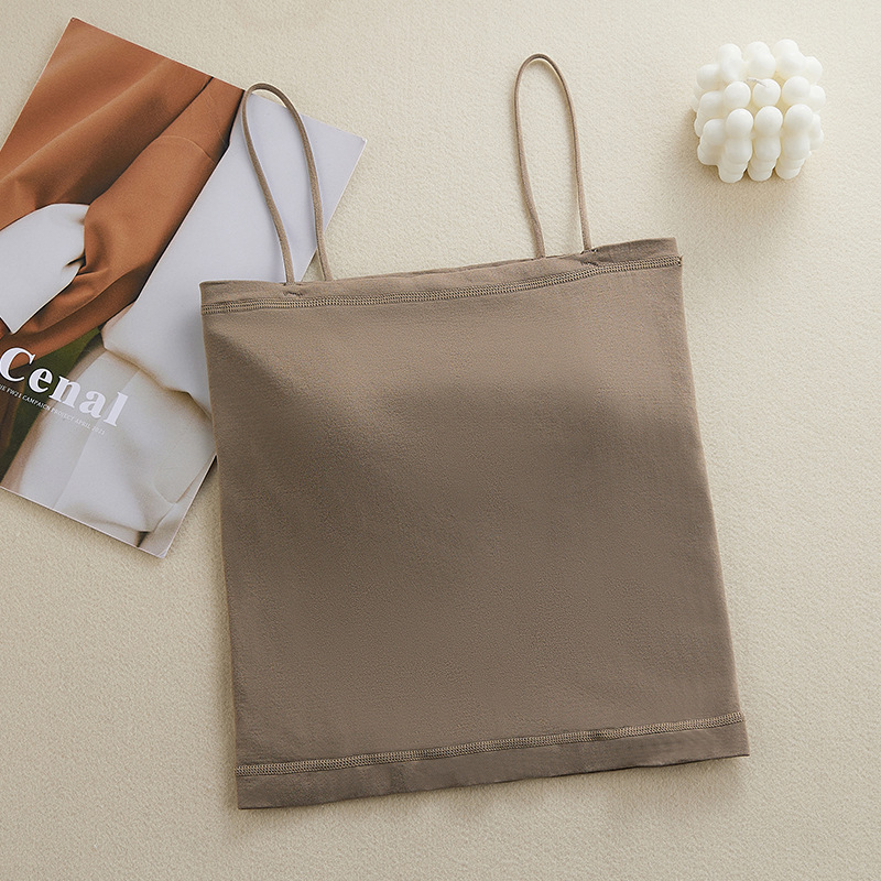 Nylon termalna vesta s ugrađenim grudnjakom, bez šavova, s kapuljačom, 201–250 g/m², velur obloga