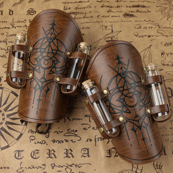 Brățară medievală de alchimie - stil Viking Scandinav, recuzită cosplay retro, Hai fane, Primăvara 2025, Pentru adulți