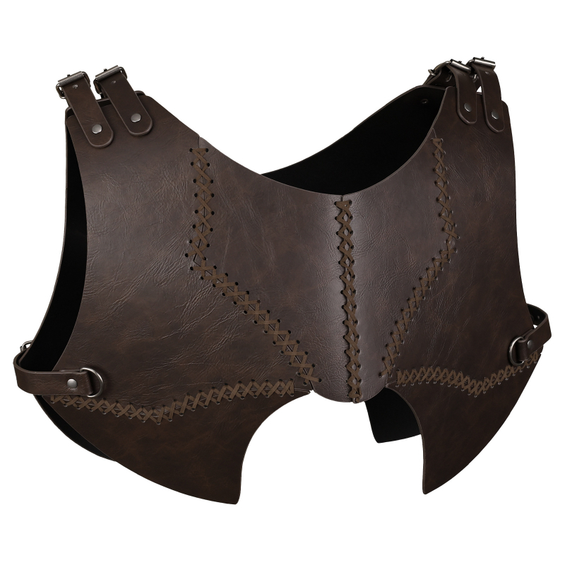 Pieptar medieval pe jumătate - cosplay în stil nordic Viking - Hai fane; pentru adulți; iarna 2025; Spot goods