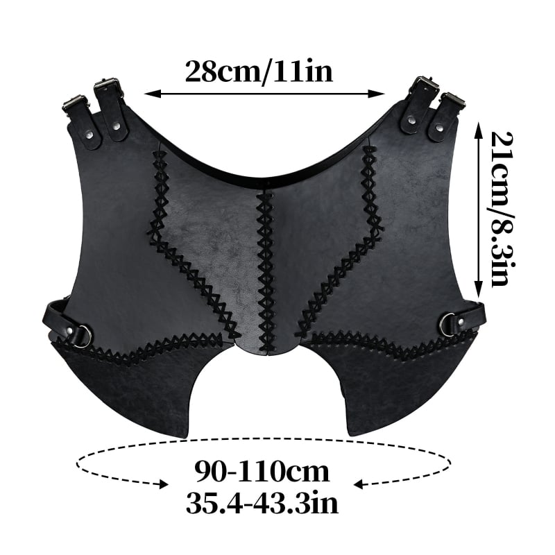 Pieptar medieval pe jumătate - cosplay în stil nordic Viking - Hai fane; pentru adulți; iarna 2025; Spot goods