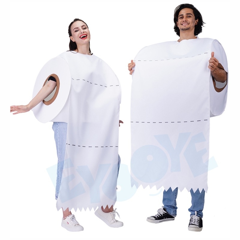 EYOOYE Halloween karneval cosplay kostim za odrasle s rekvizitom od rolni toaletnog papira – Jesen 2024