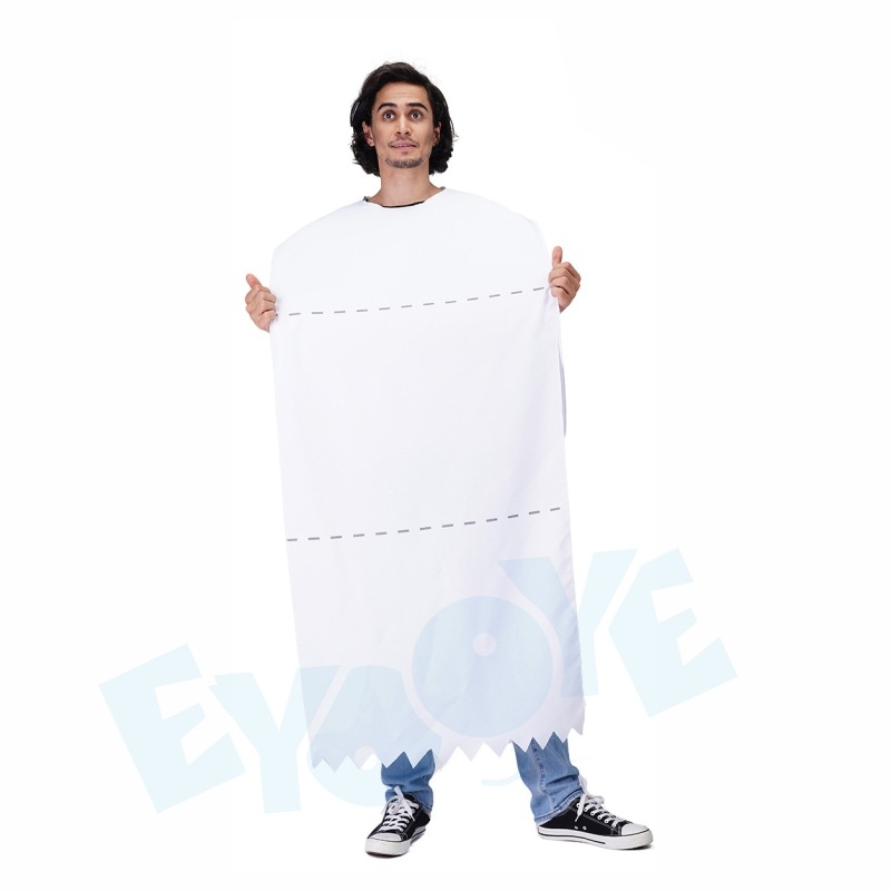 EYOOYE Halloween karneval cosplay kostim za odrasle s rekvizitom od rolni toaletnog papira – Jesen 2024