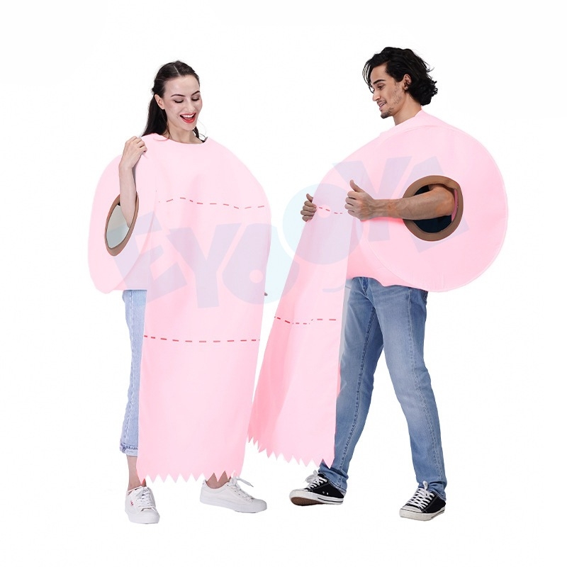 EYOOYE Halloween karneval cosplay kostim za odrasle s rekvizitom od rolni toaletnog papira – Jesen 2024