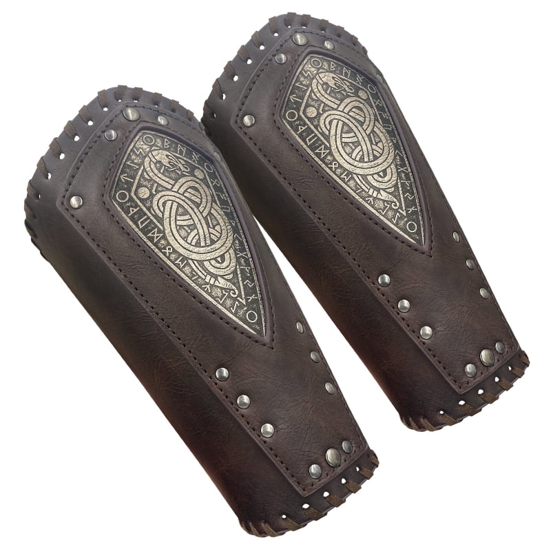 Brățară pentru antebraț medieval, stil nordic Viking, recuzită COSPLAY, brand Hai fan en, pentru adulți, primăvara 2024