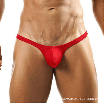 Tanga pentru bărbați, respirant, din milk silk, uscare rapidă, 61–70d, talie joasă