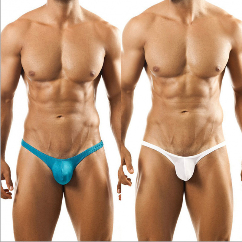 Tanga pentru bărbați, respirant, din milk silk, uscare rapidă, 61–70d, talie joasă