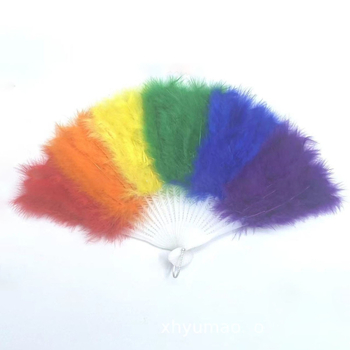 Tollas fan színpadi kosztümökhöz és kifutó bemutatókhoz, teljes tollazatú, Lolita party-kiegészítő