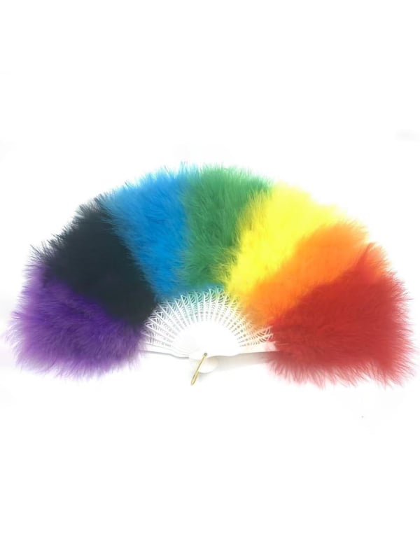 Tollas fan színpadi kosztümökhöz és kifutó bemutatókhoz, teljes tollazatú, Lolita party-kiegészítő