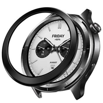 Xiaomi Watch S4 keret – minimalist PC keret (Anyag: PC; Kompatibilis S4/S3; Tömeg: 2 g)