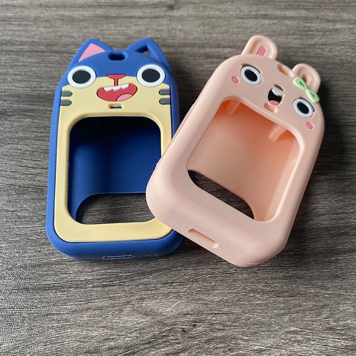 Protector gât din silicon pentru ceasul copiilor A10/K1 — universal, 20 g; include pandantiv și șnur