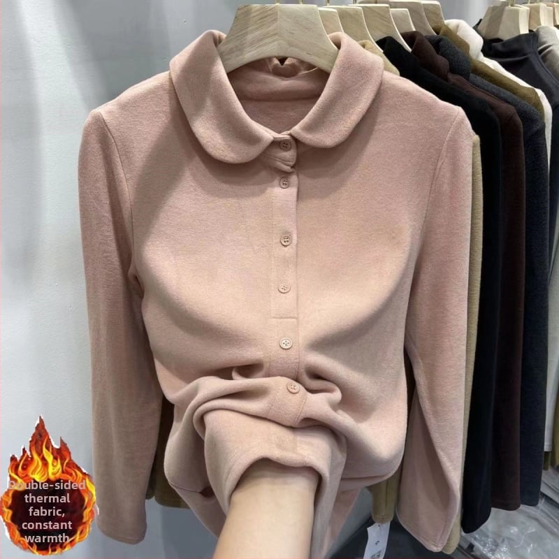 Satiinist särk polo kaelusega, vaba lõige, 3D muster, kevad 2025 väljaanne