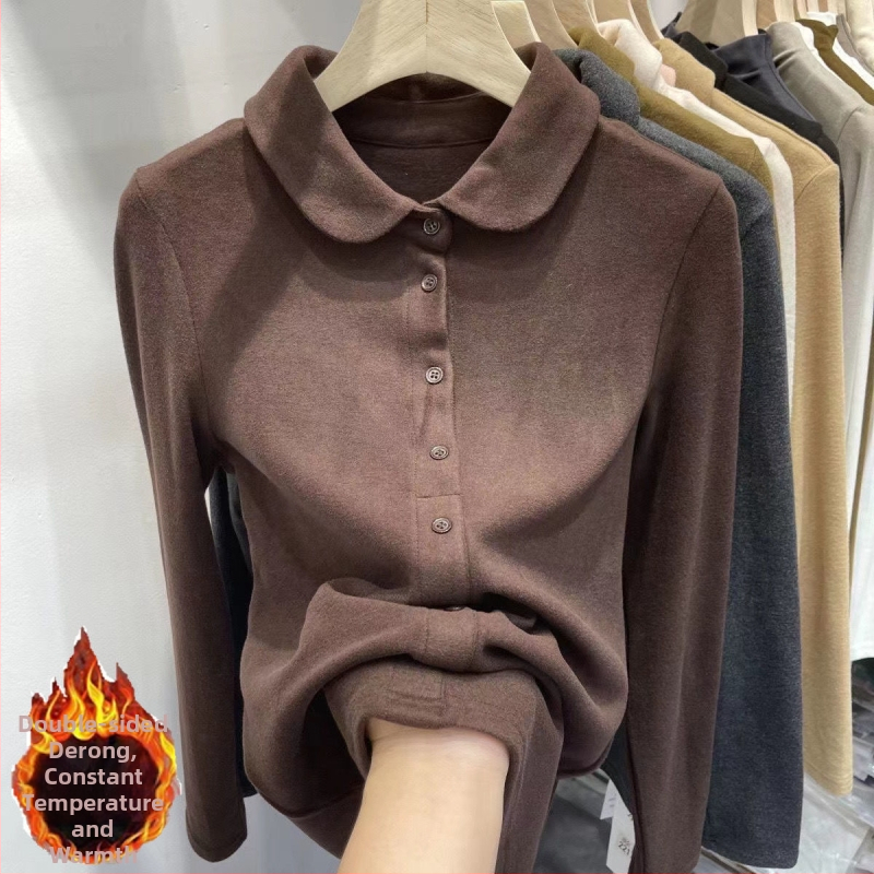 Satiinist särk polo kaelusega, vaba lõige, 3D muster, kevad 2025 väljaanne