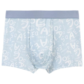 Meeste Ice Silk polüester bokserbriefid, õmblusteta, hingavad, kiiresti kuivavad, kirkšnialue puuvillane vooder