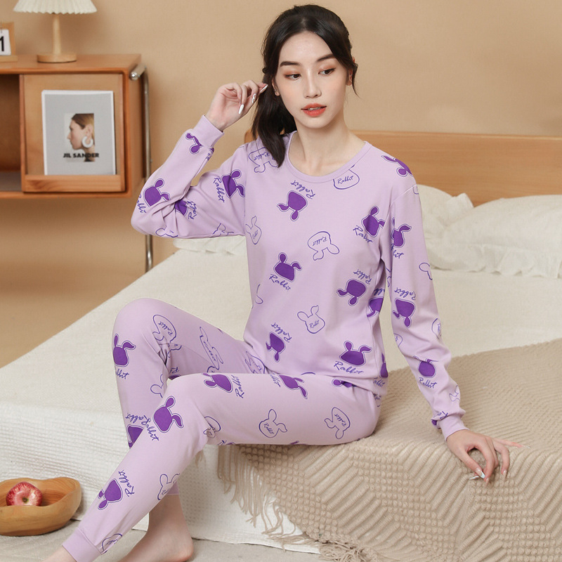 Set termic din bumbac pentru adolescenți: 100% bumbac, greutate medie 181–200 g/m², unisex, top cu mânecă lungă și pantaloni, cald pentru toamnă–iarnă, vârsta 13–18 ani