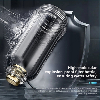 Συσκευή προφιλτράρισματος ύδατος με χαλκό σώμα, φίλτρο από 316 ανοξείδωτη, αντικαταστάσιμο στοιχείο φιλτραρίσματος, 8000 L/h