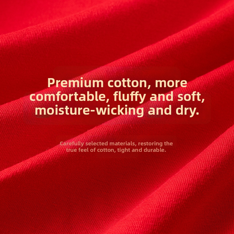 Pánske bavlnené boxerky, stredný pás, jednofarebný vzor, priedušné a antibakteriálne, 95–100% bavlna