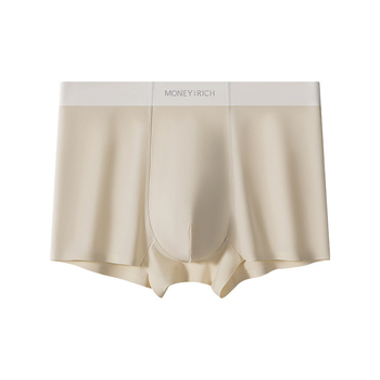 Muške bokserice od Ice Silk, prozračne, antibakterijske, glavni materijal: najlon, pletene, srednje visine struka