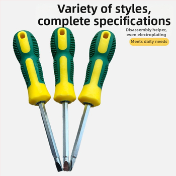 Xiongfeng magnetinis atsuktuvas iš 45# plieno, su kryžine ir plokščia galva, dvipusis