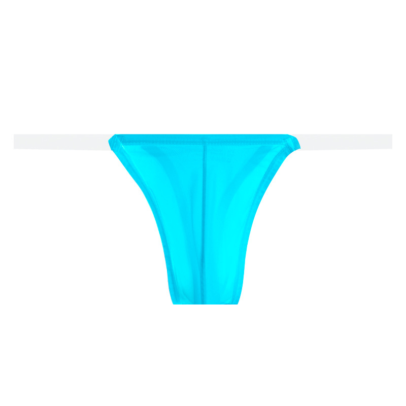 Adannu ανδρικά nylon πλεκτά μπικίνι thong χαμηλής μέσης, βασικό ύφασμα 50–70%, επένδυση 30–50%