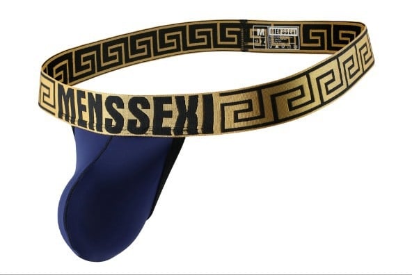 Ανδρικό στρινγκ Ice Silk - Νήμα Nylon 80–90%, Εσωτερική επένδυση Ice Silk 80–90%, Χαμηλή μέση, Μονόχρωμο