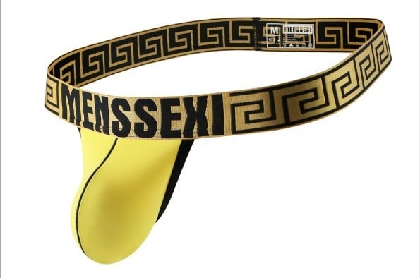 Ανδρικό στρινγκ Ice Silk - Νήμα Nylon 80–90%, Εσωτερική επένδυση Ice Silk 80–90%, Χαμηλή μέση, Μονόχρωμο