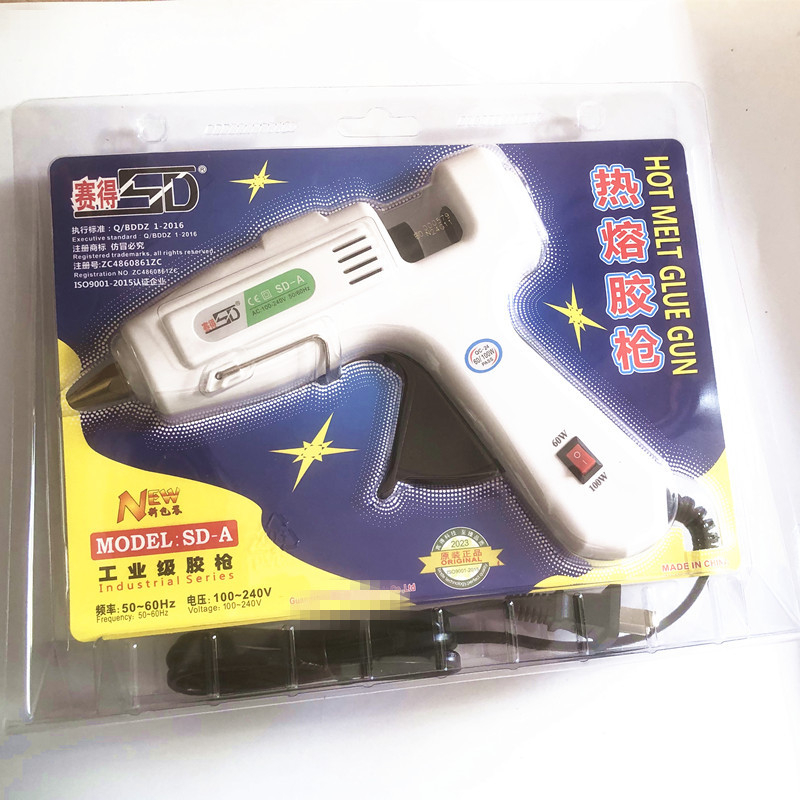 Pistolet za vruće ljepilo s dvostrukom temperaturom, Said, podrijetlo Guangdong, frekvencija ispuštanja 30, minimalni volumen ispuštanja 2
