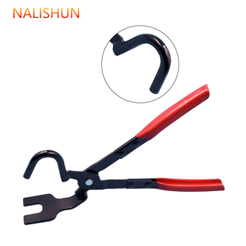 Autó kipufogórendszerhez készült fogó – acél, 350 g, gumi alátét eltávolítása, csipesz eltávolítása, kipufogó függesztő eltávolítása