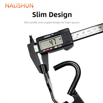 Kliešte na demontáž výfukového systému – oceľ, 350 g, odstránenie gumovej podložky, demontáž spony, demontáž zavesenia výfuku