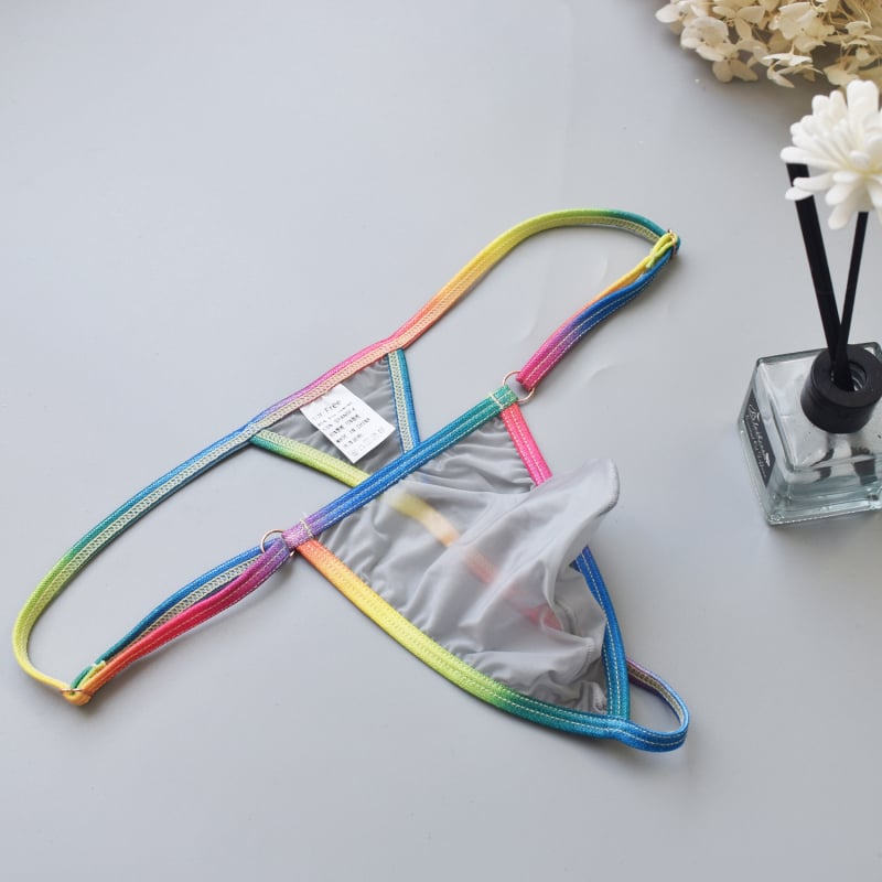 Ανδρικά στρινγκ από ice silk, 80-90% νάιλον, συσκευασία σε σακούλα, μάρκα YUTATA