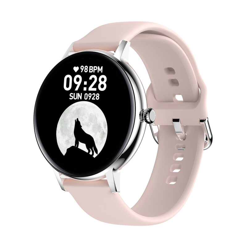 Fw07 Bluetooth pametni sat - vodootporan do 30 m, AMOLED zaslon, praćenje srčanog ritma, brojač koraka, Bluetooth pozivi