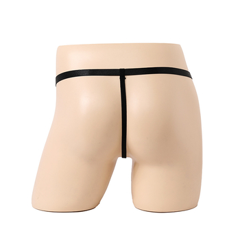 Unisex λεοπάρ mesh thong εσώρουχο, σπαντέξ 90-95%