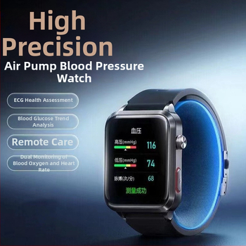 Έξυπνο ρολόι με μέτρηση αρτηριακής πίεσης, παρακολούθηση καρδιακού ρυθμού και οξυγόνου στο αίμα; αδιάβροχο, αυτονομία 7–14 ημερών, μαγνητική φόρτιση