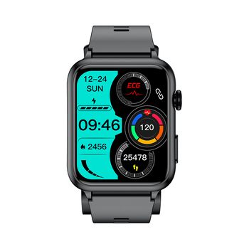 Έξυπνο ρολόι με μέτρηση αρτηριακής πίεσης, παρακολούθηση καρδιακού ρυθμού και οξυγόνου στο αίμα; αδιάβροχο, αυτονομία 7–14 ημερών, μαγνητική φόρτιση