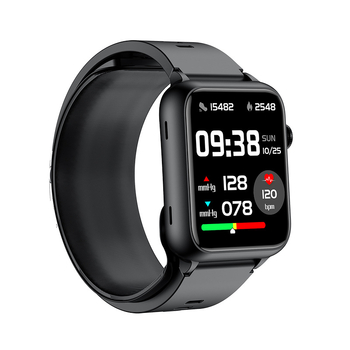 Έξυπνο ρολόι με μέτρηση αρτηριακής πίεσης, παρακολούθηση καρδιακού ρυθμού και οξυγόνου στο αίμα; αδιάβροχο, αυτονομία 7–14 ημερών, μαγνητική φόρτιση