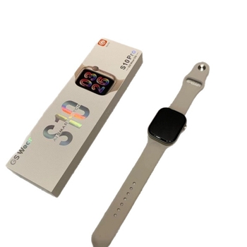 S10Pro Smartwatch με κλήσεις Bluetooth, πρόσβαση και πληρωμές NFC, μέτρηση καρδιακού ρυθμού, αδιάβροχο καθημερινής χρήσης, ασύρματη φόρτιση