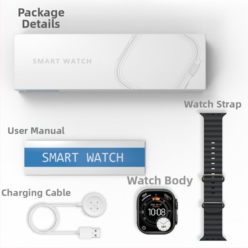Έξυπνο ρολόι με κλήσεις Bluetooth, πλοήγηση χάρτη, πληρωμές NFC μέσω Alipay, παρακολούθηση καρδιακού ρυθμού και ανίχνευση οξυγόνου στο αίμα