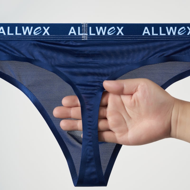 Ανδρικό εσώρουχο από νάιλον χωρίς ραφές, με 3D θήκη, χαμηλή μέση, μοτίβο with γράμματα