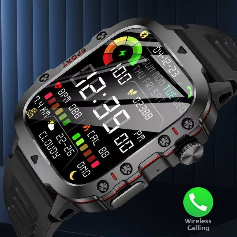 Pametni sat s Bluetooth pozivima, mjerenje srčanog ritma, mjerenje zasićenja kisikom u krvi, praćenje sna, vodootpornost za plivanje