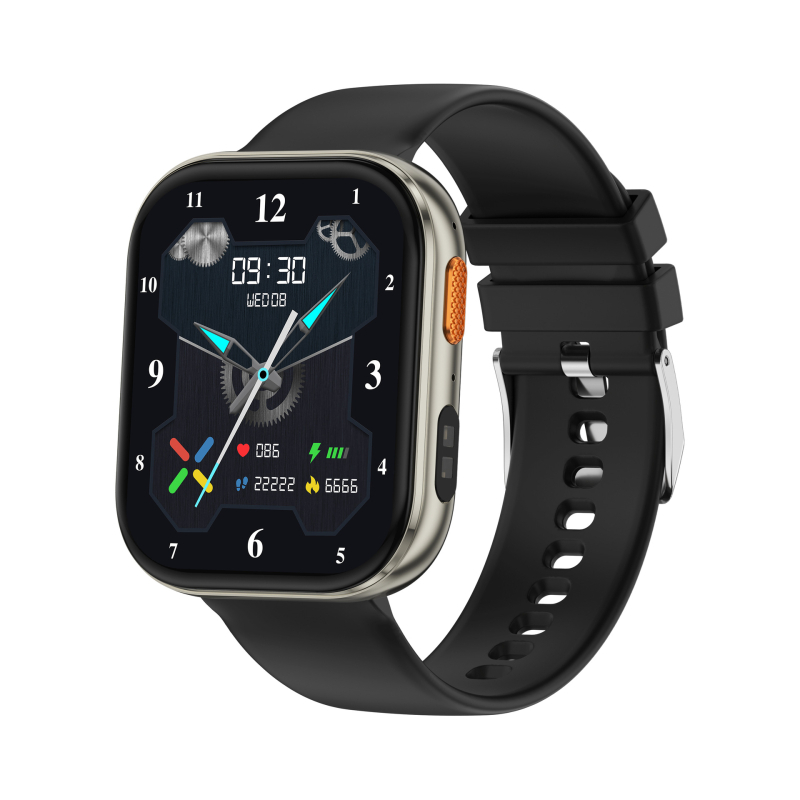 JU109 Ceas Inteligent: monitorizare ritm cardiac, tensiune arterială, oxigen în sânge, glicemie, autonomie baterie 15–21 zile